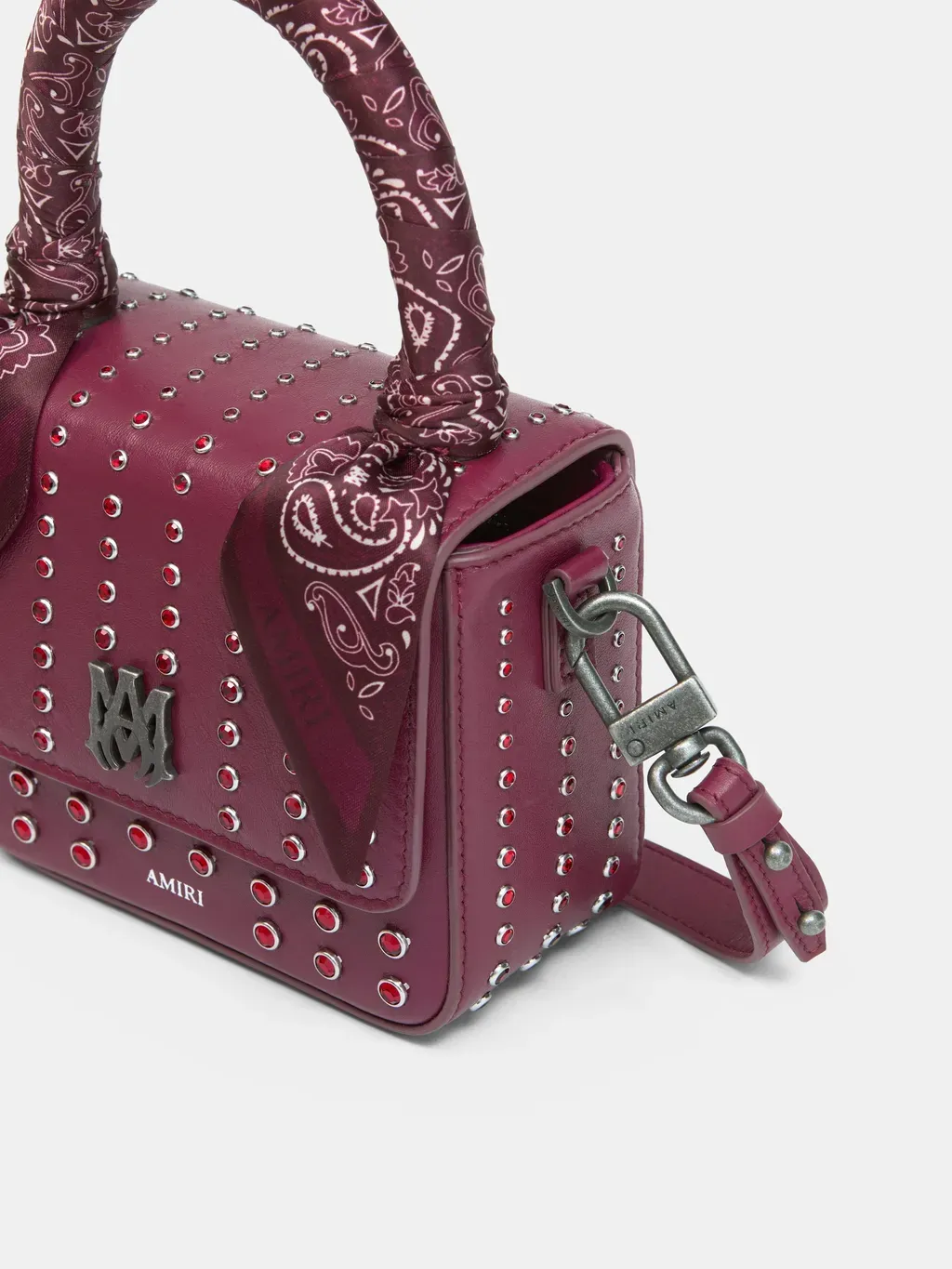 Women - Nano Ma Stud Bag - Aged Port