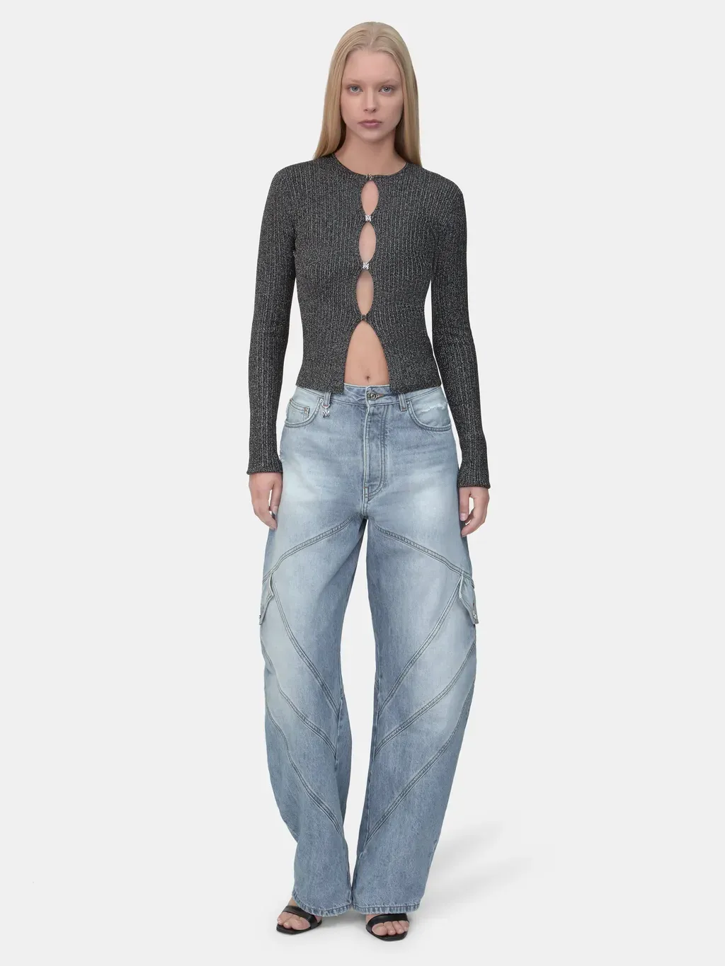 Women - Paneled Jean - Indigo