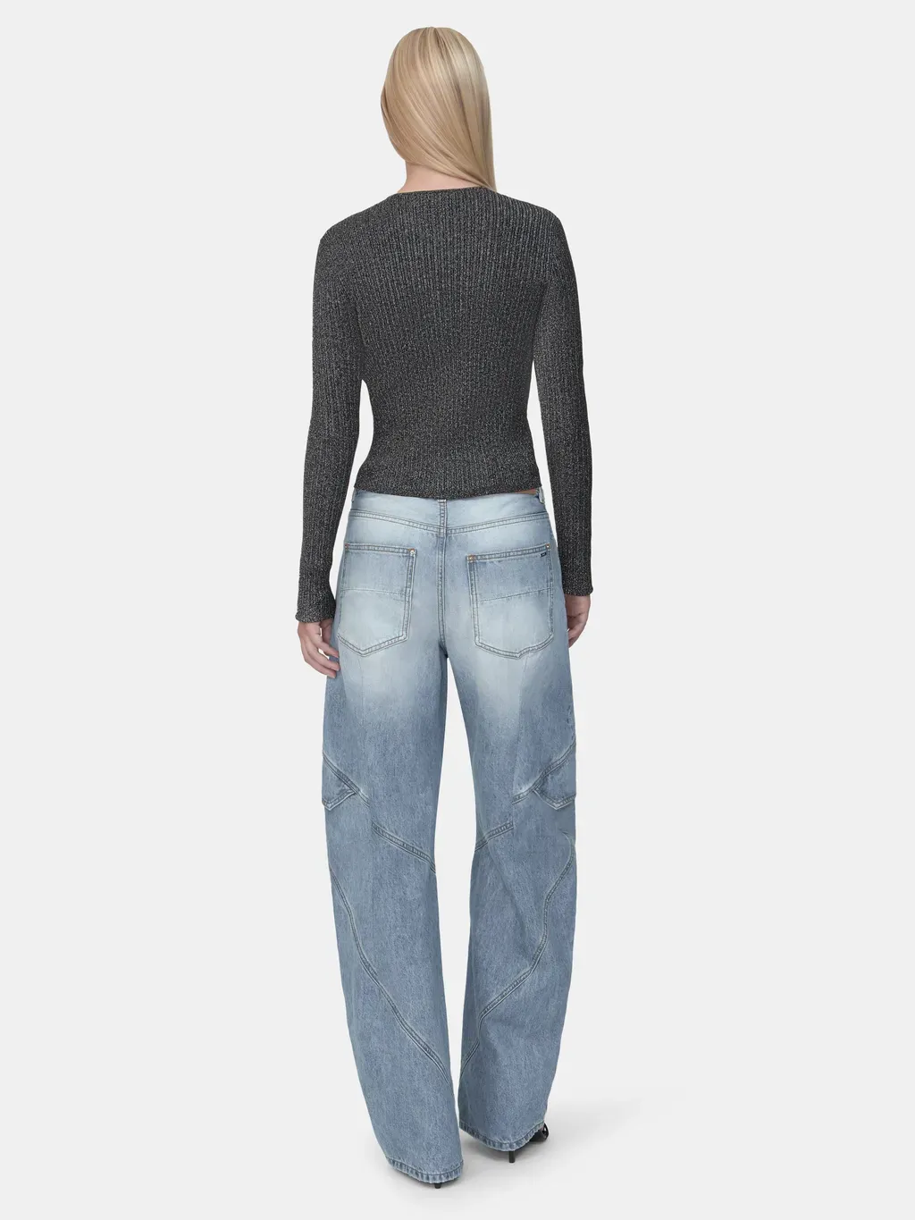 Women - Paneled Jean - Indigo