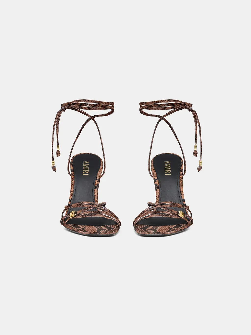 Women - Snake Ma Heeled Sandal - Brown