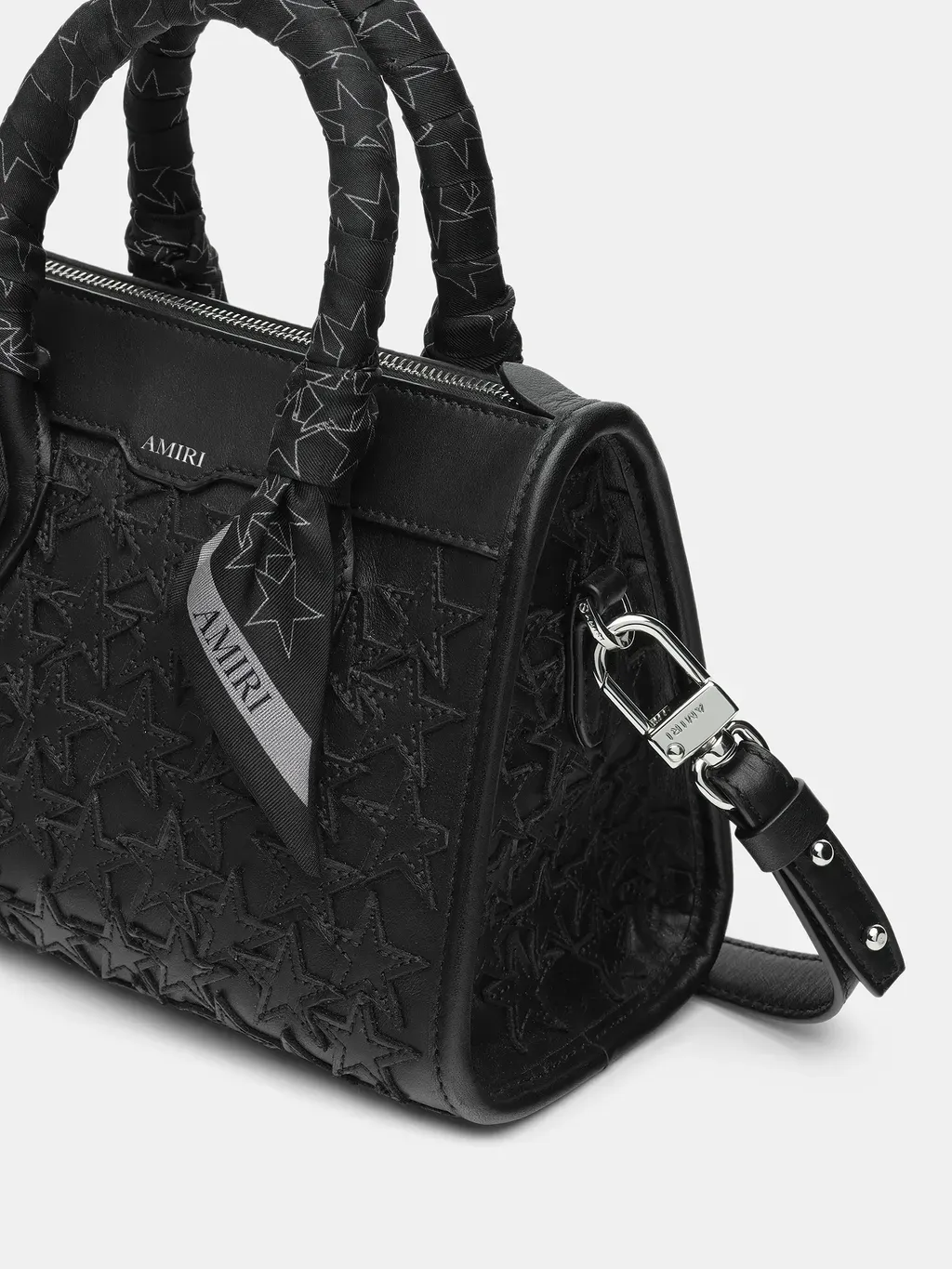 Women - Stars Micro Triangle Bag - Black