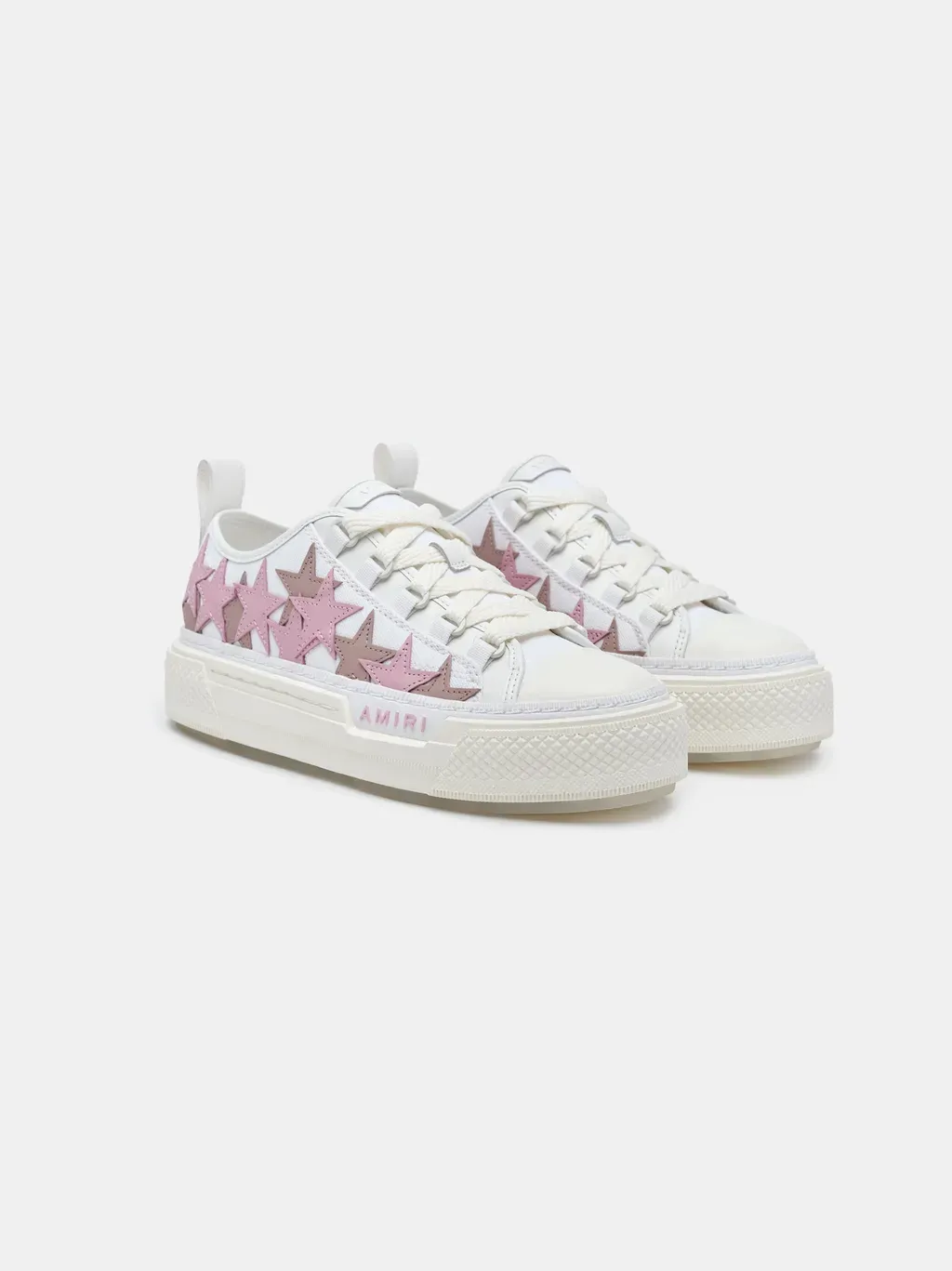 Women - Stars Court Low - White/Pink