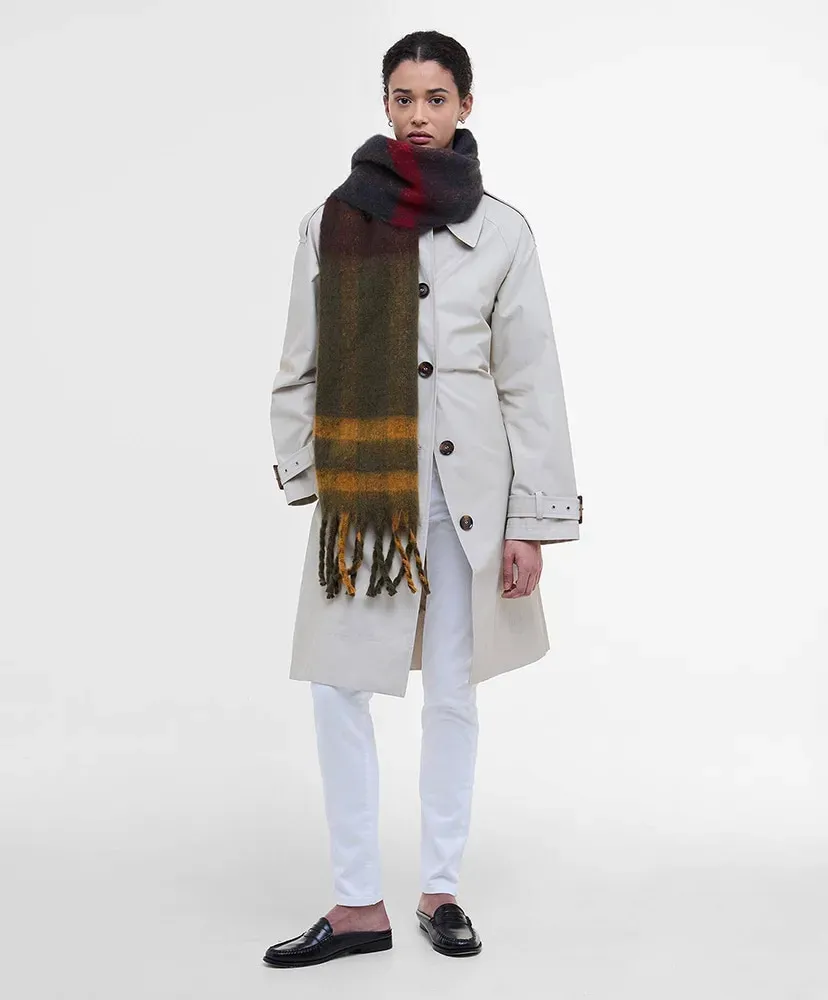 Isla Tartan Boucle Scarf