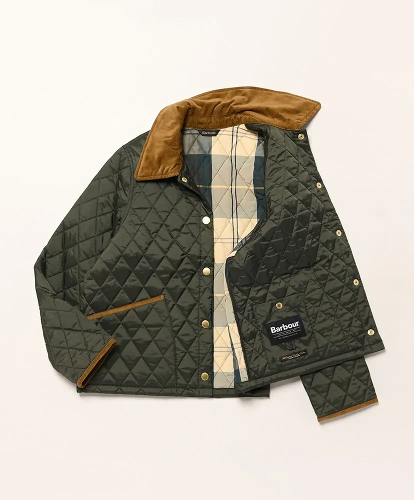 Icons Cropped Liddesdale Quilted Jacket