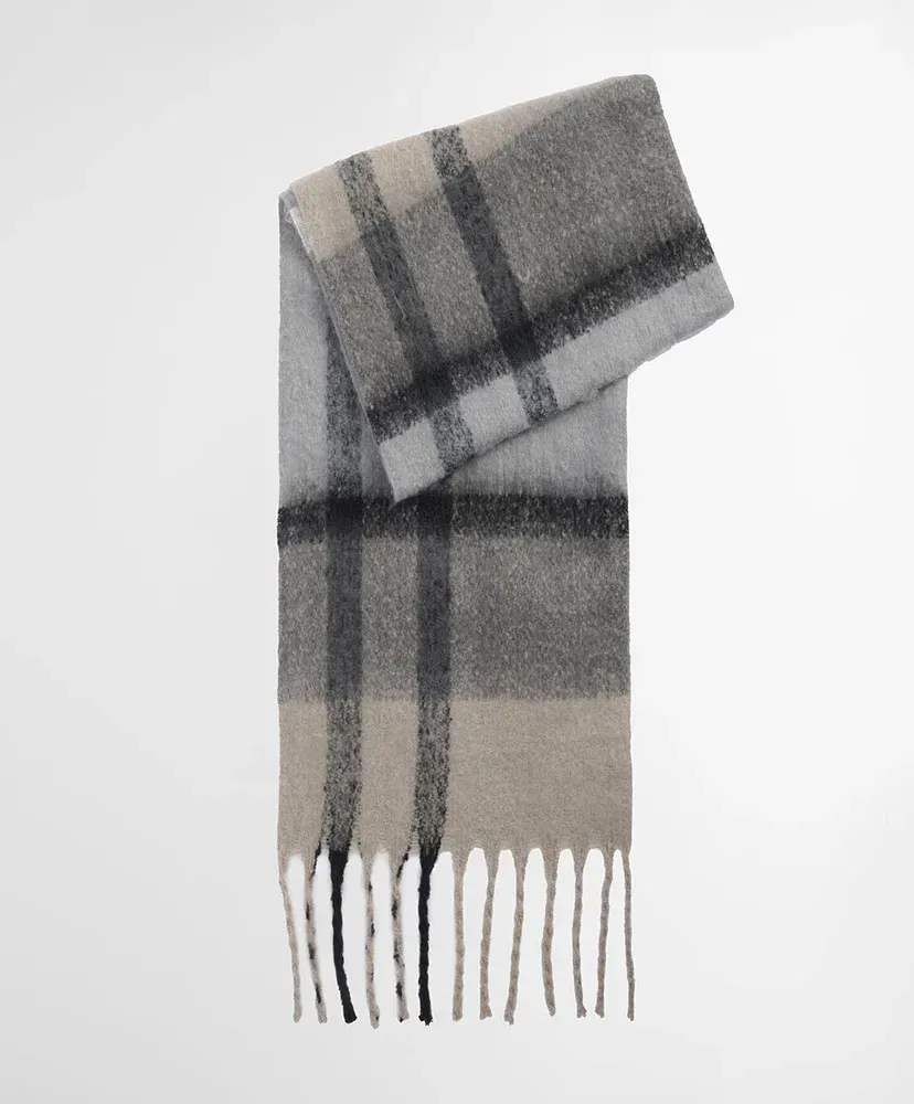 Isla Tartan Boucle Scarf