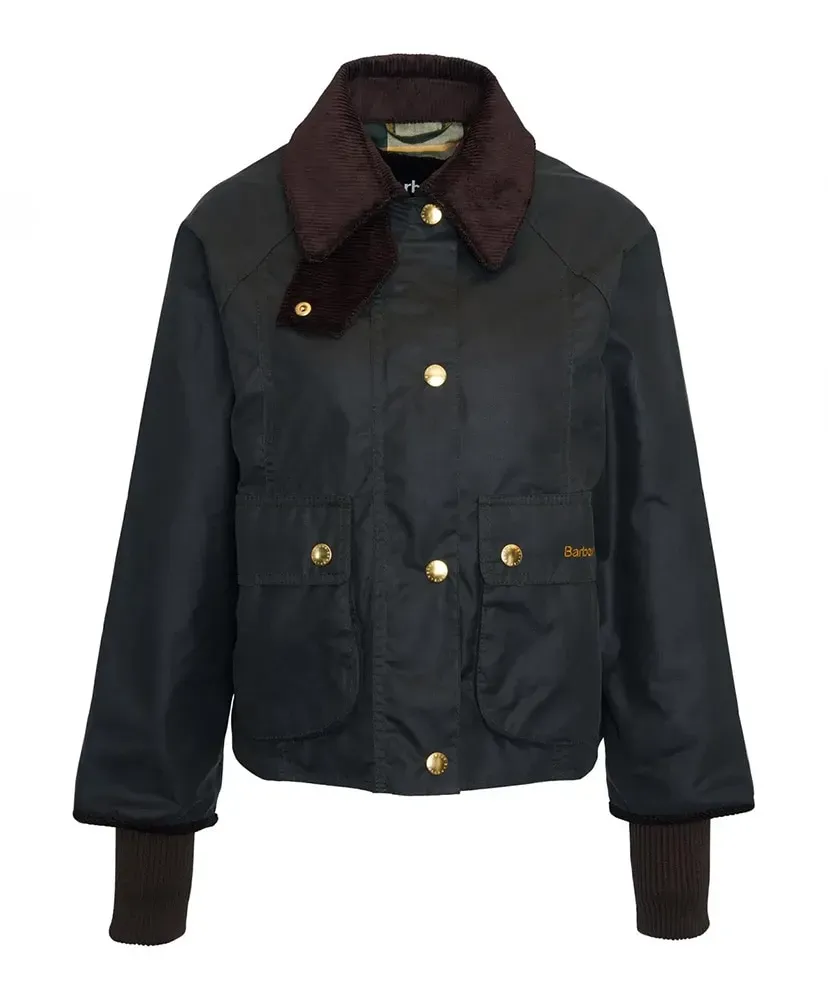 Cropped Beadnell Waxed Jacket