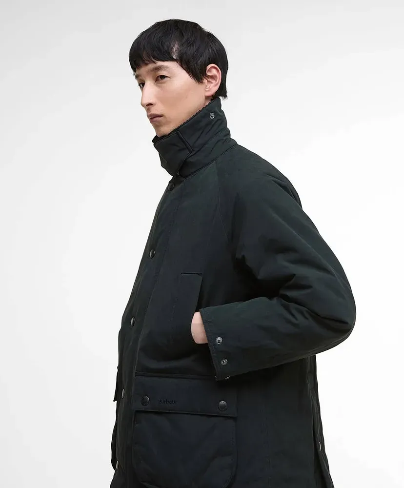 Oversized Bedale Padded Casual Jacket