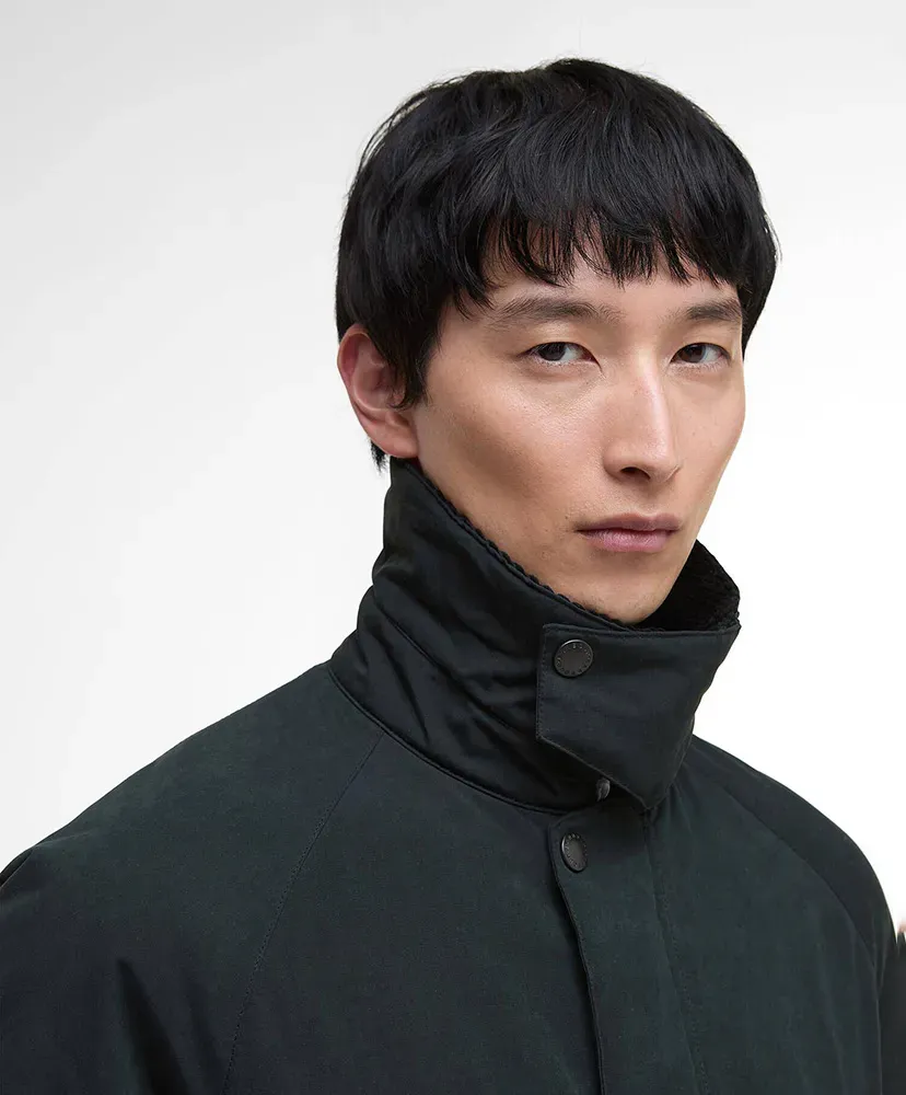 Oversized Bedale Padded Casual Jacket