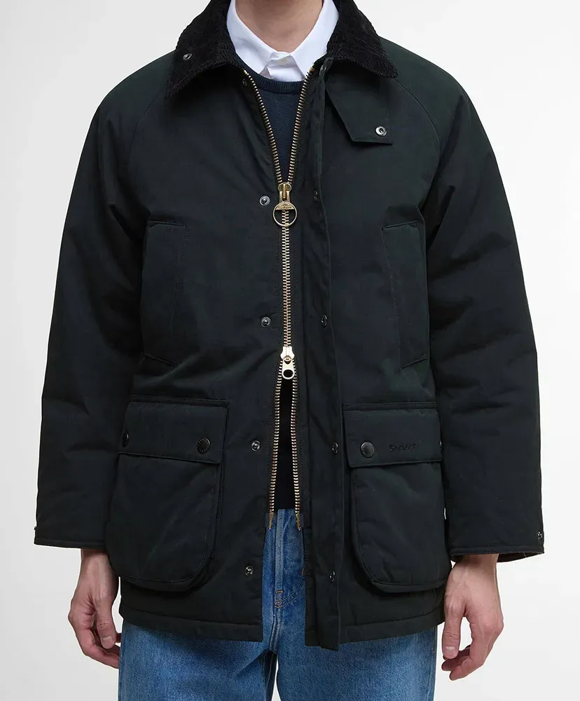 Oversized Bedale Padded Casual Jacket