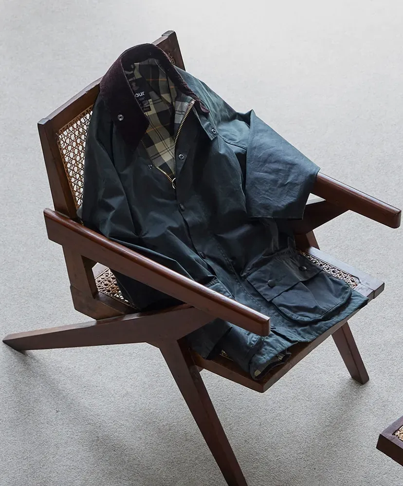 Beaufort Wax Cotton Blouson
