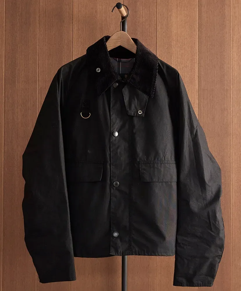 Spey Wax Cotton Short Blouson