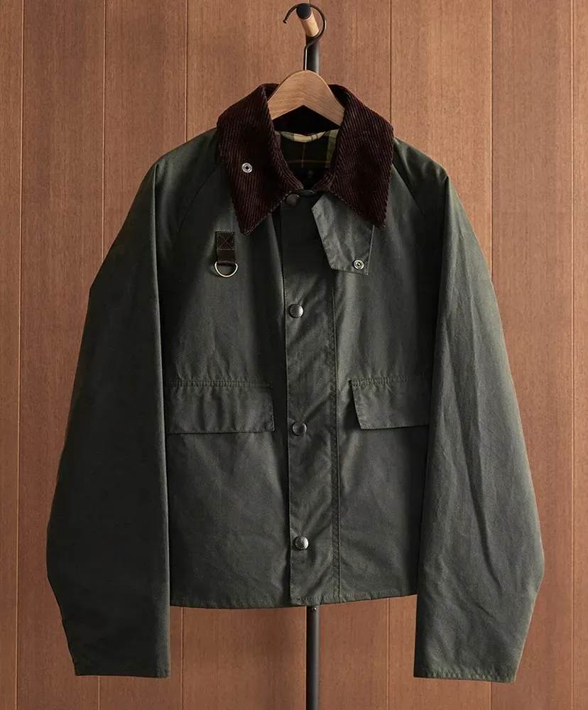 Spey Wax Cotton Short Blouson
