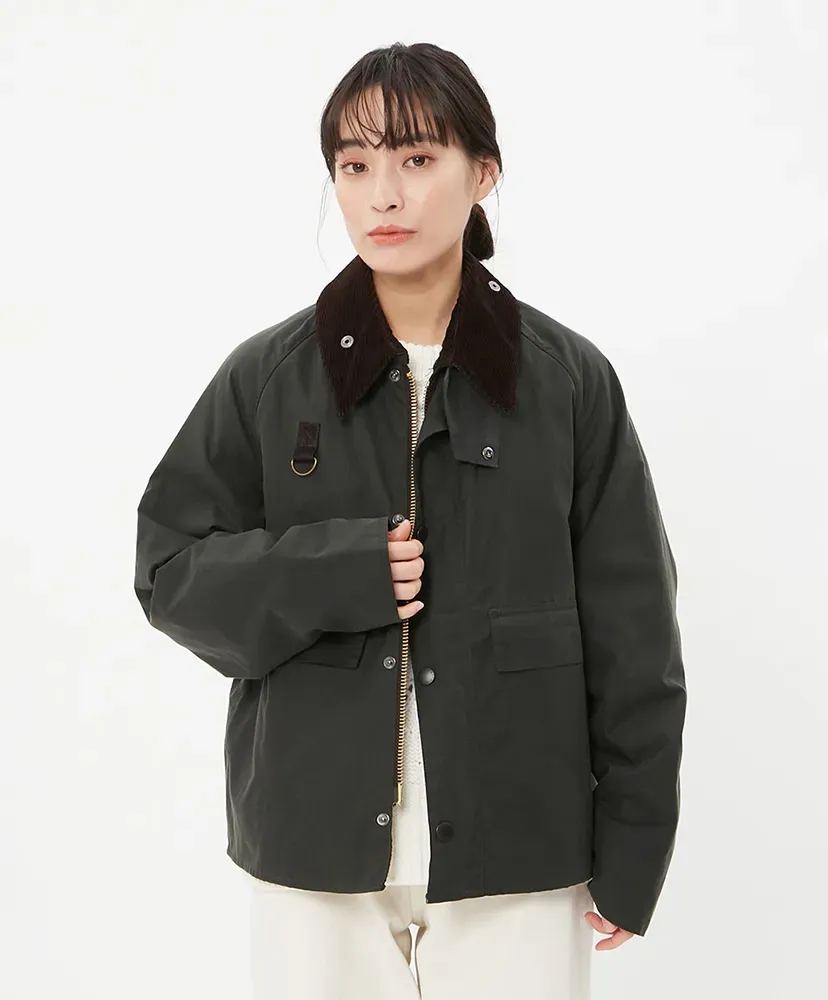 Spey Wax Cotton Short Blouson
