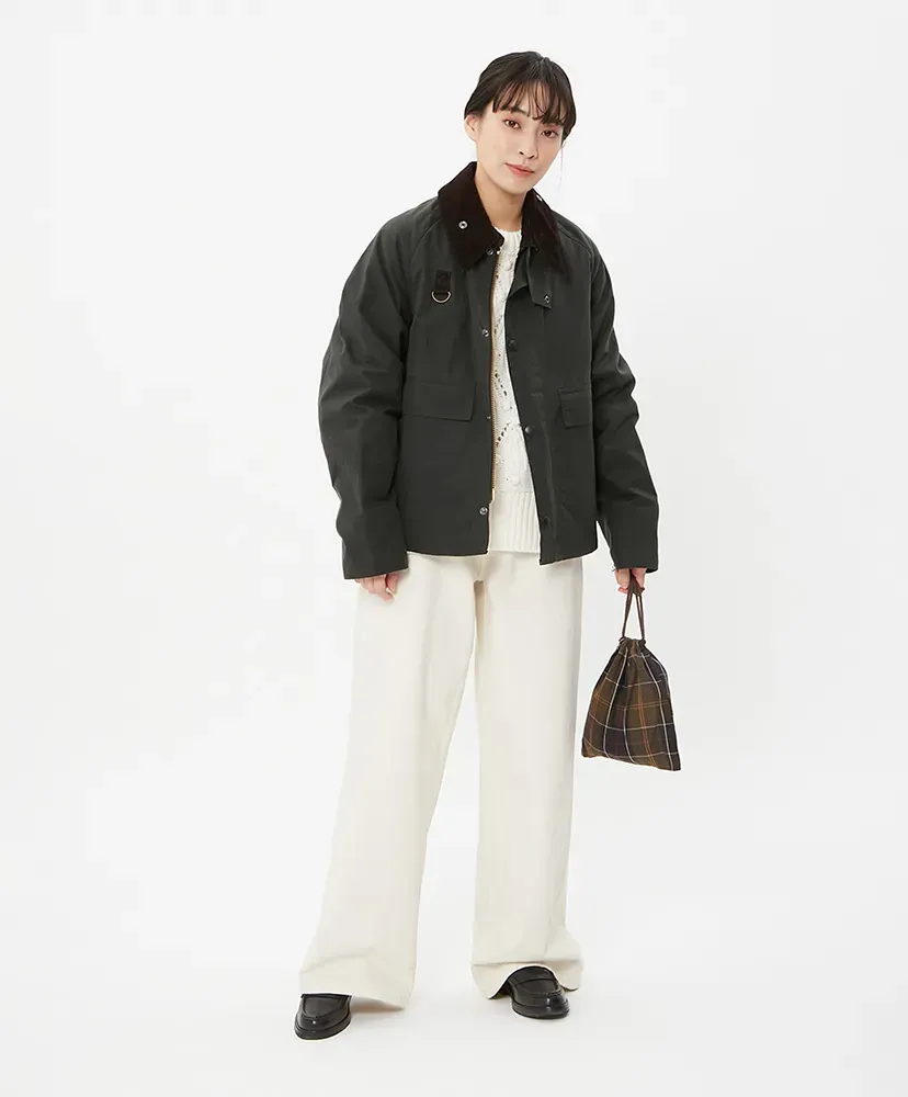 Spey Wax Cotton Short Blouson