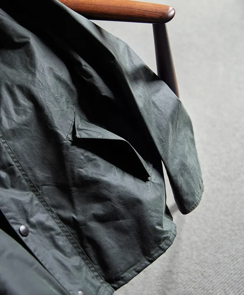 Transport Wax Cotton Short Blouson