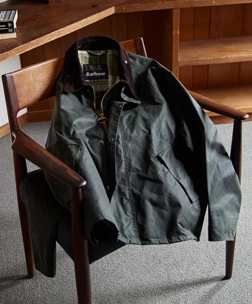 Transport Wax Cotton Short Blouson