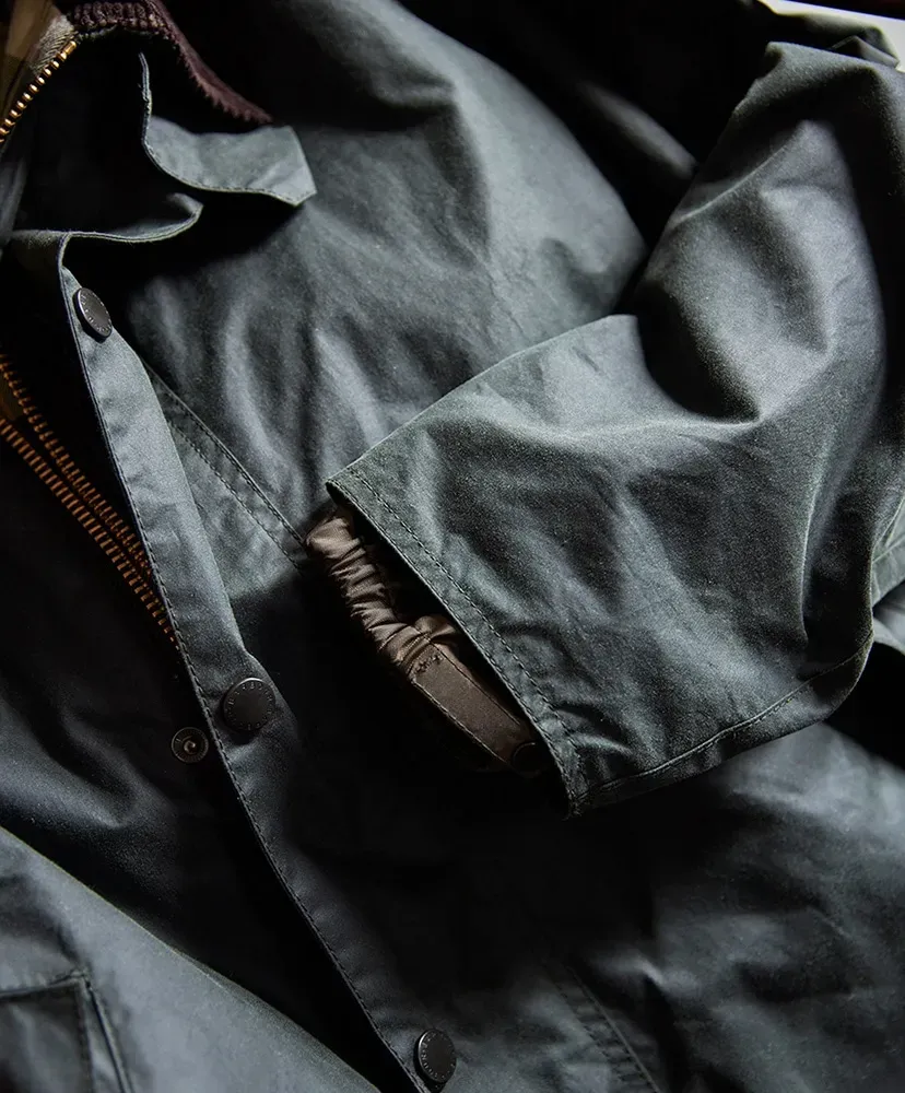 Transport Wax Cotton Short Blouson