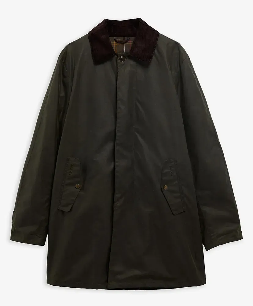 Barbour×Baracuta Tyne Waxed Car Coat