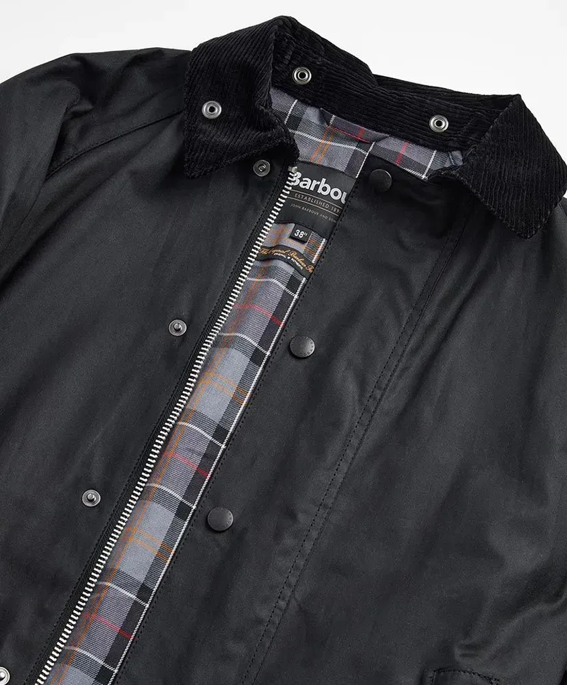 Exmoor Wax Cotton Middle Length Coat