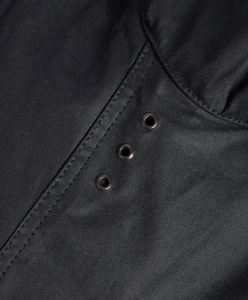 Exmoor Wax Cotton Middle Length Coat