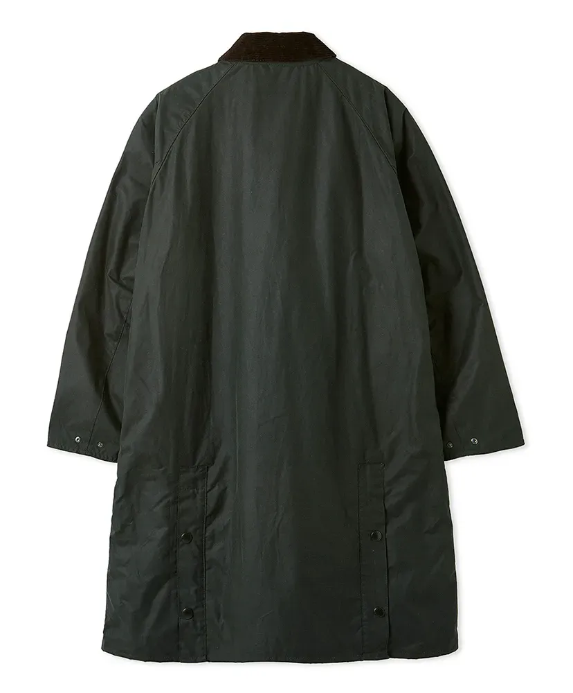 Exmoor Wax Cotton Middle Length Coat