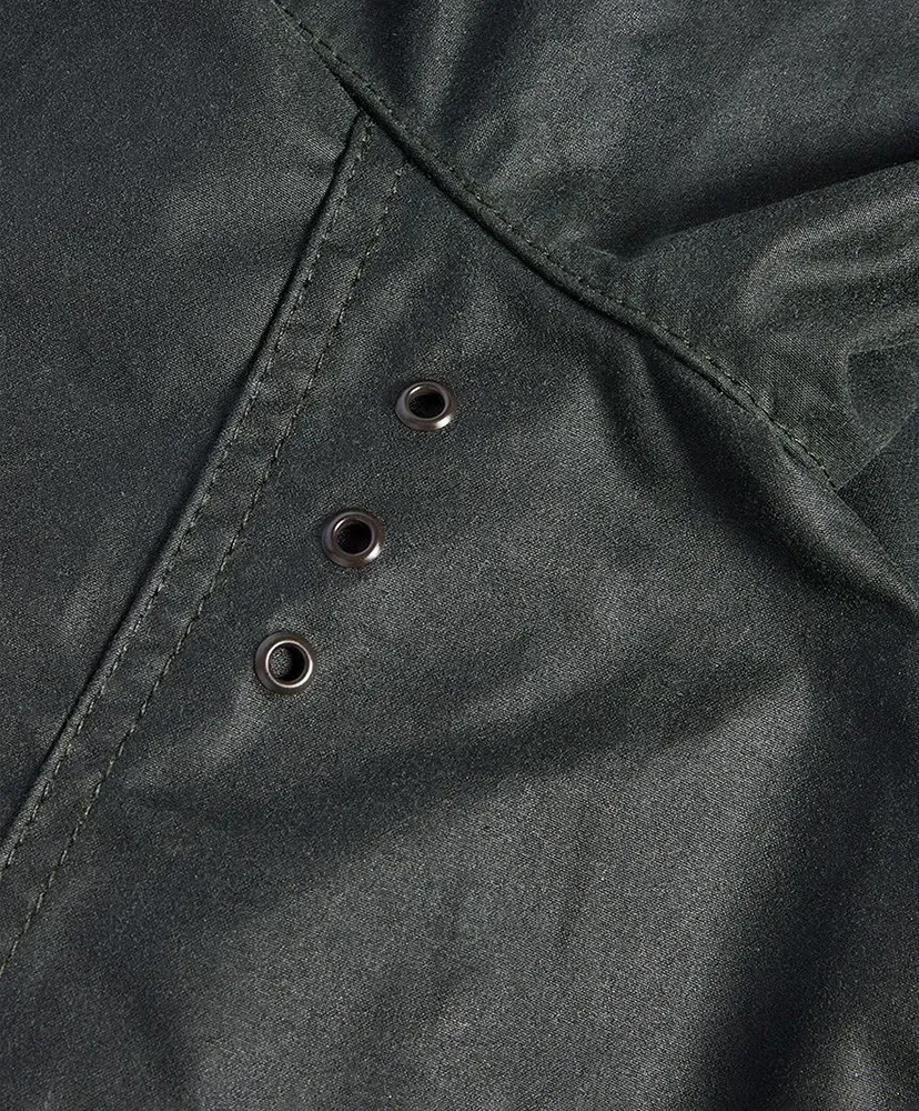 Exmoor Wax Cotton Middle Length Coat