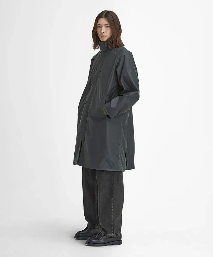 Exmoor Wax Cotton Middle Length Coat