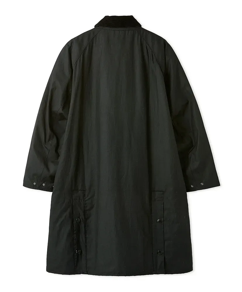 Exmoor Wax Cotton Middle Length Coat