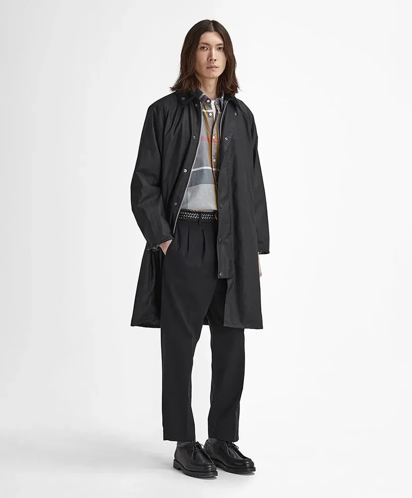 Exmoor Wax Cotton Middle Length Coat