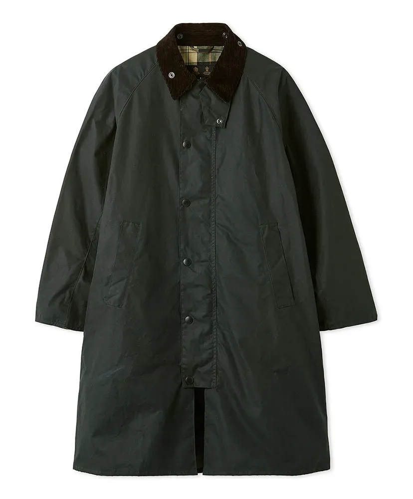 Exmoor Wax Cotton Middle Length Coat