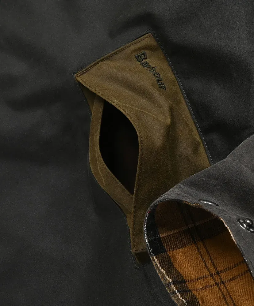 Patchwork Transport Wax Jacket