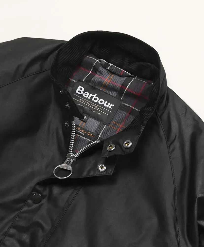 Transport Stand Collar Wax Blouson