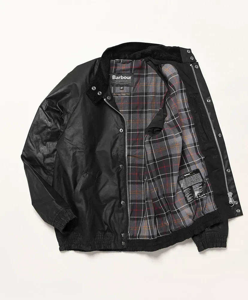 Transport Stand Collar Wax Blouson