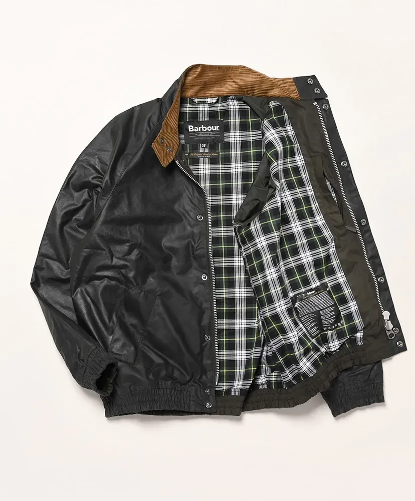 Transport Stand Collar Wax Blouson