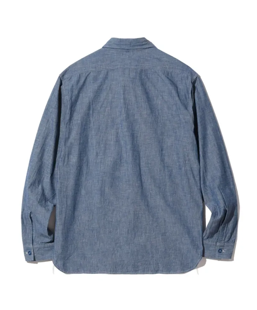 Lot No. Br25995 / Blue Chambray Work Shirt