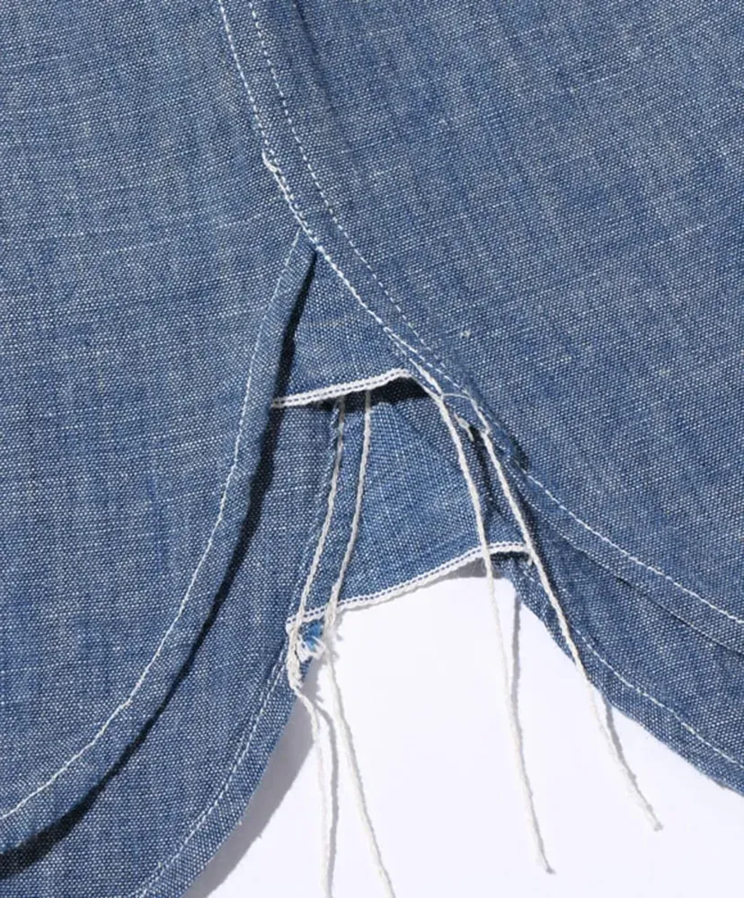 Lot No. Br25995 / Blue Chambray Work Shirt