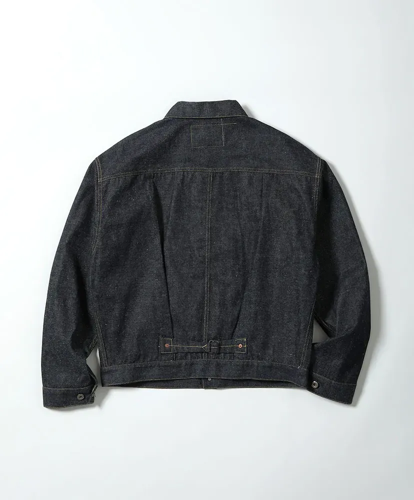 Recycled Waste Suvin Cotton Yarn 11.5Oz. Denim Blouse Wwⅱ Model