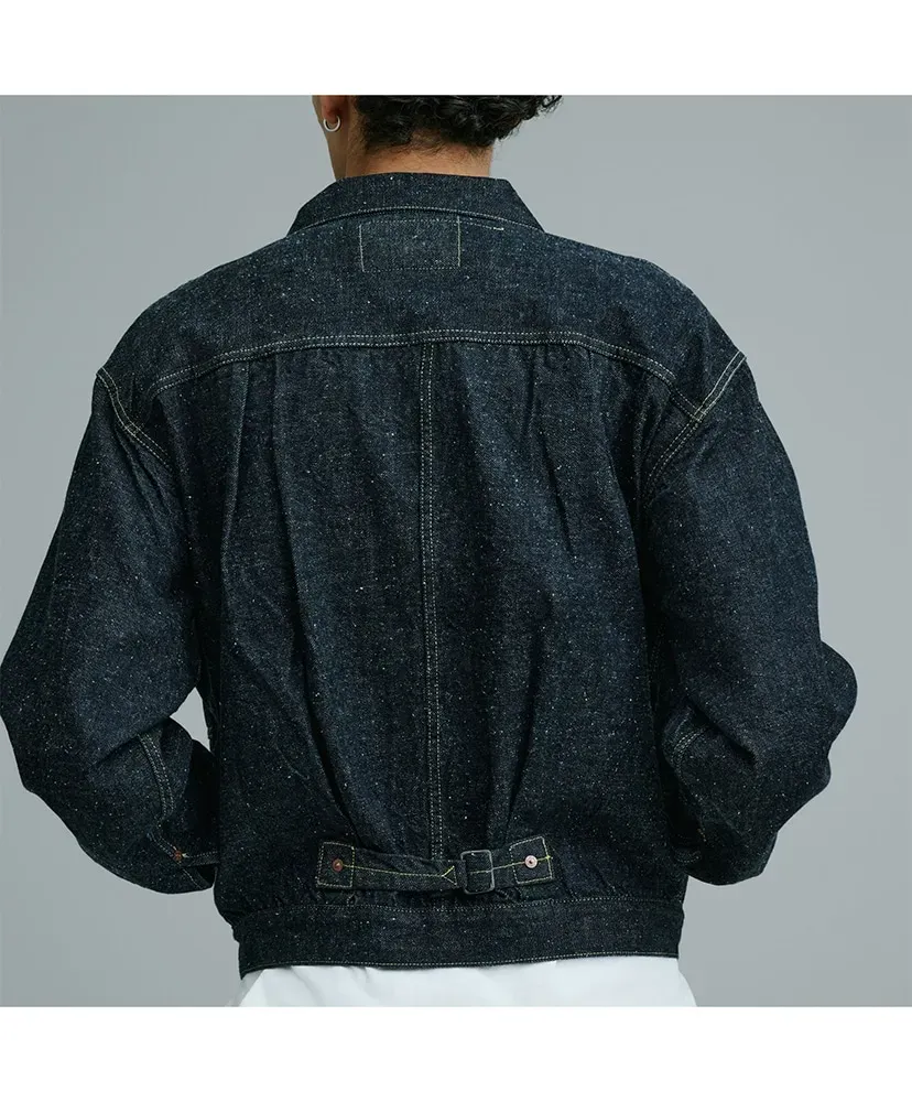 Recycled Waste Suvin Cotton Yarn 11.5Oz. Denim Blouse Wwⅱ Model