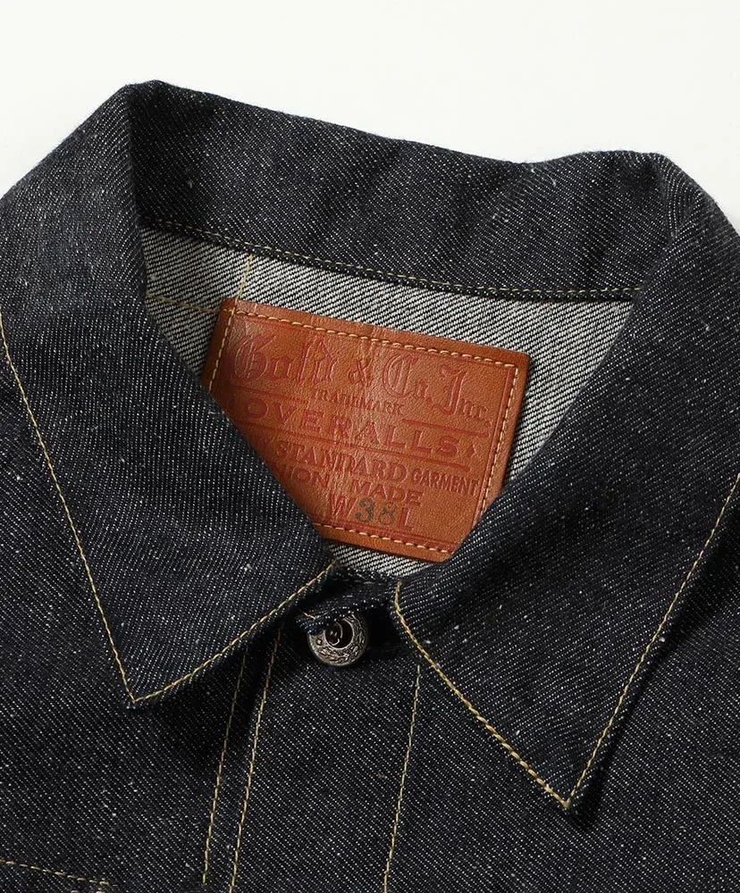 Recycled Waste Suvin Cotton Yarn 11.5Oz. Denim Blouse Wwⅱ Model