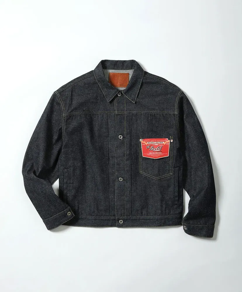 Recycled Waste Suvin Cotton Yarn 11.5Oz. Denim Blouse Wwⅱ Model