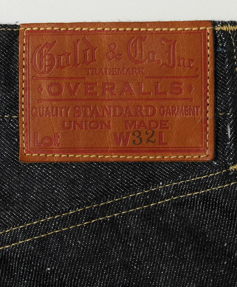 Recycled Waste Suvin Cotton Yarn 11.5Oz. Denim 5Pocket Wide Pants Wwⅱ Model