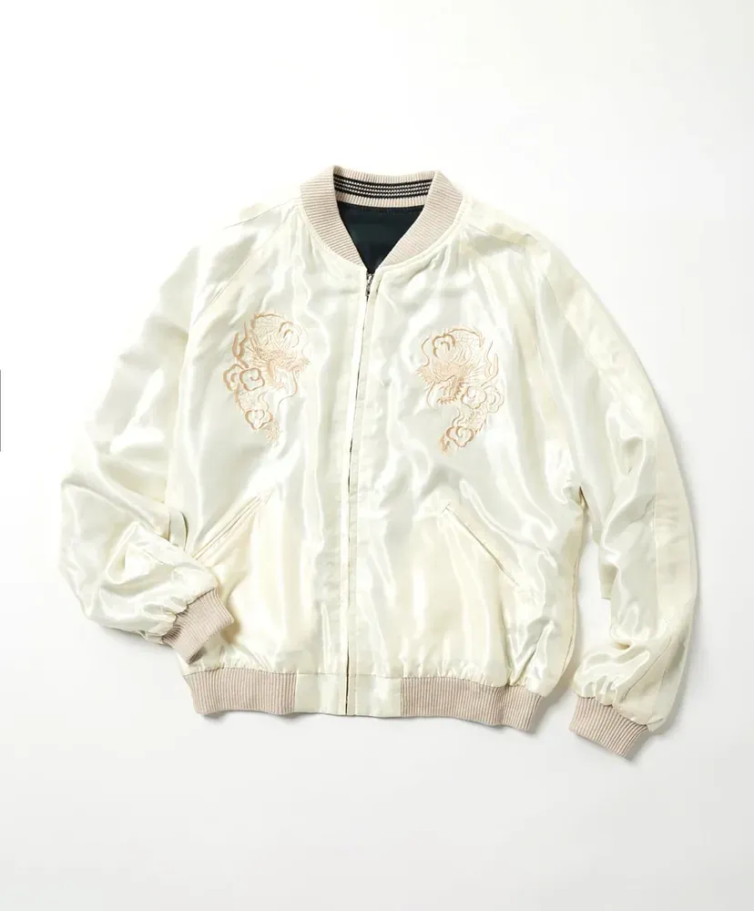 Acetate Souvenir Jacket - Dragon