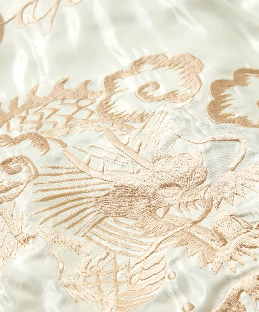 Acetate Souvenir Jacket - Dragon
