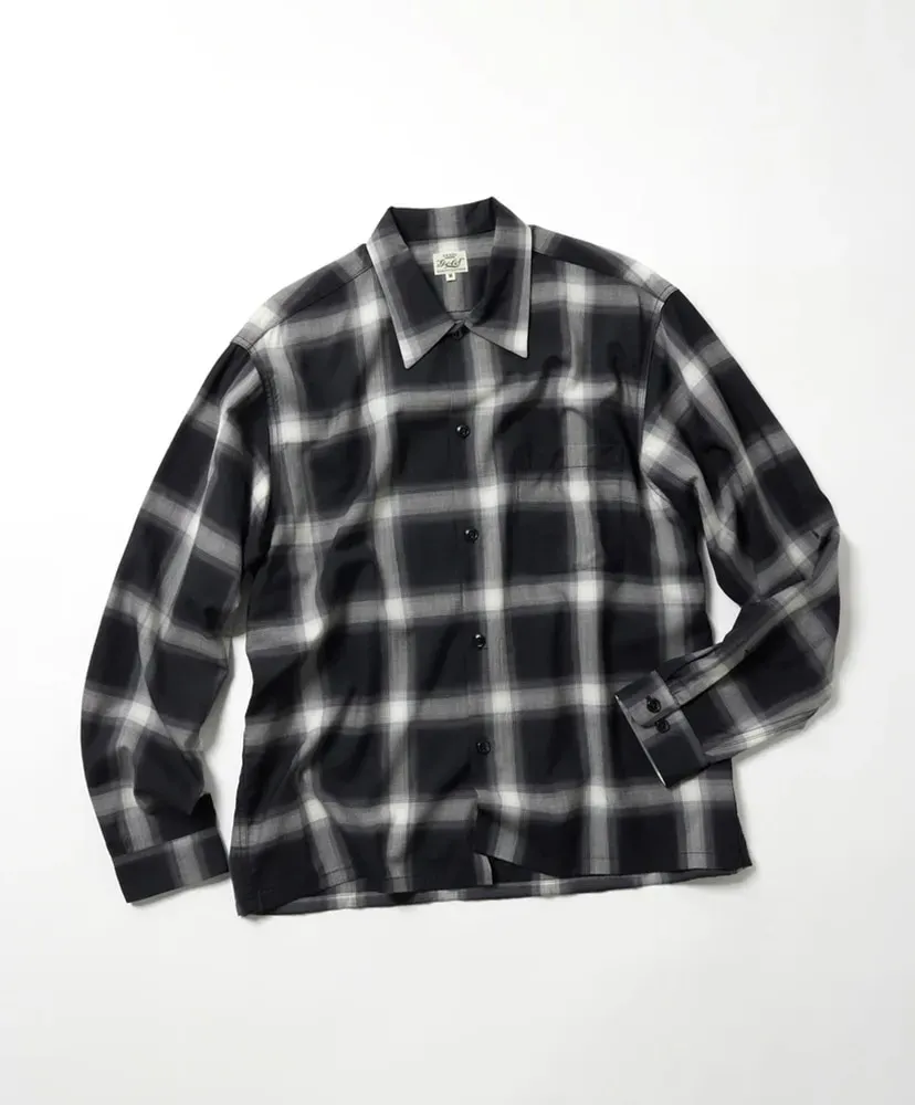 Super 140's Wool Tropical Open Shirt