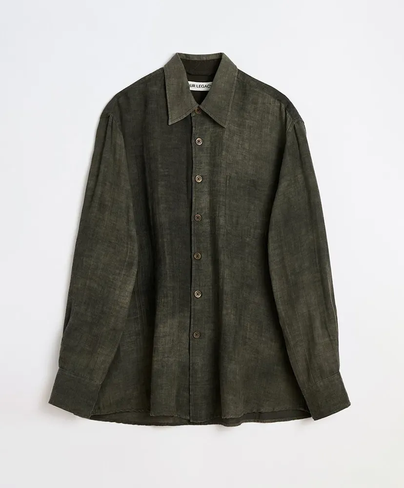 Above Shirt - Dark Cloud Sparse Cotton Wool