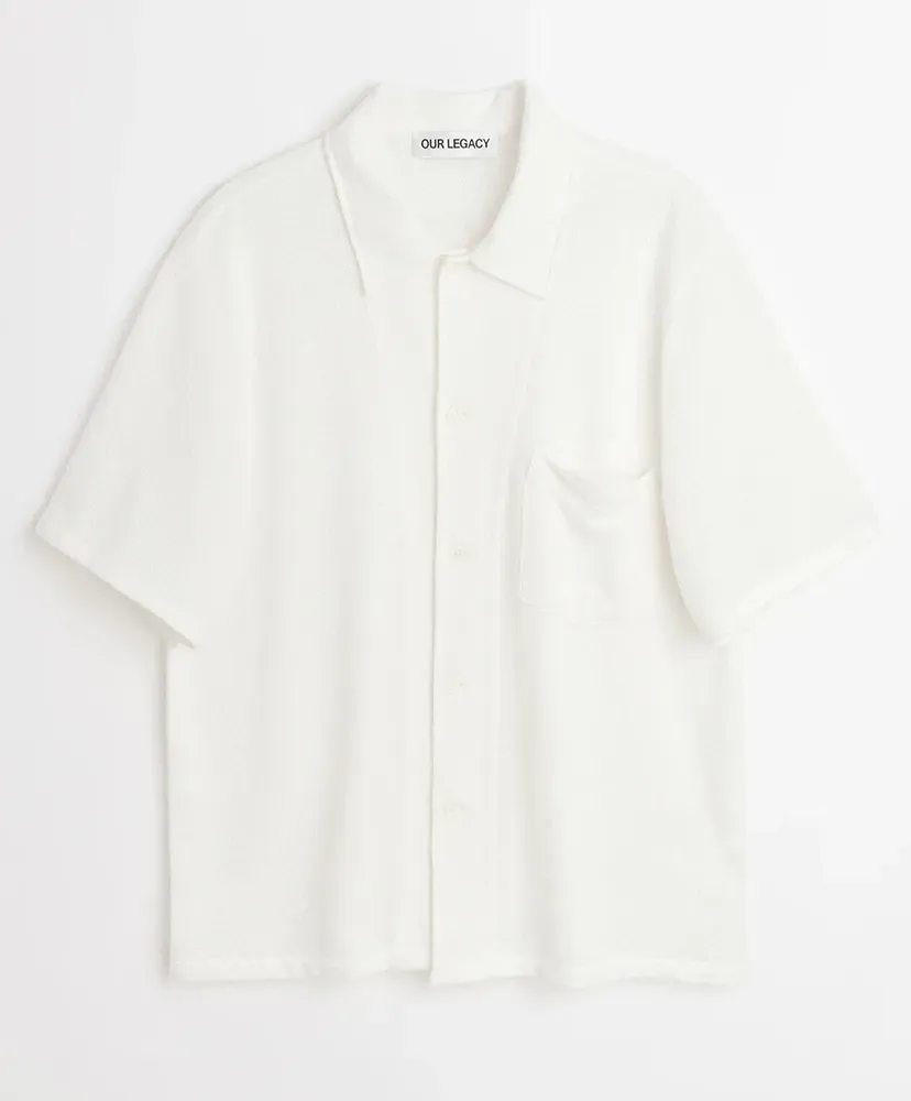 Box Shirt Short Sleeve - Boucle