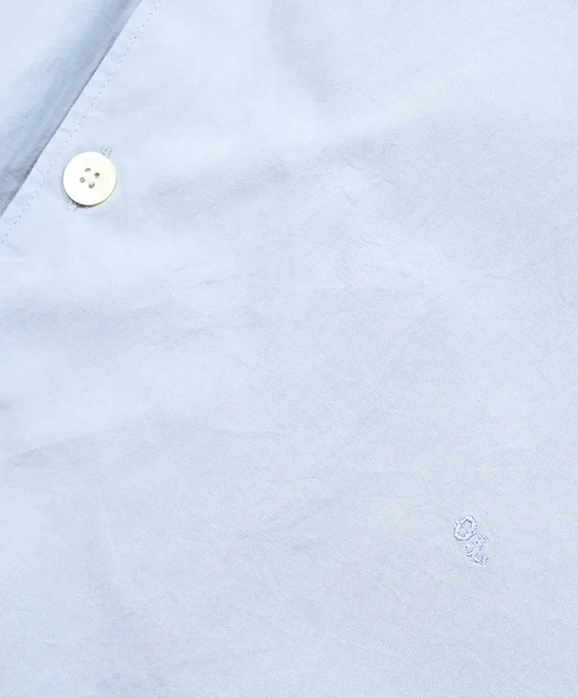 Beyond Shirt - Powder Blue Liquid Poplin