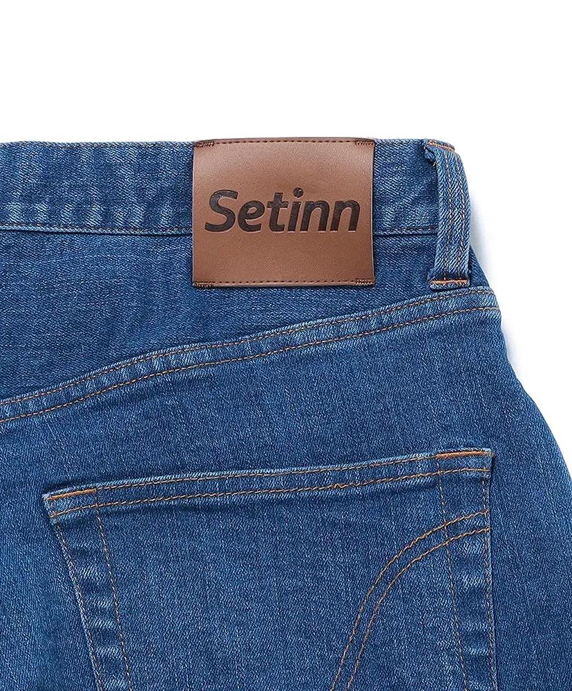Stretch Denim Buggy Shorts