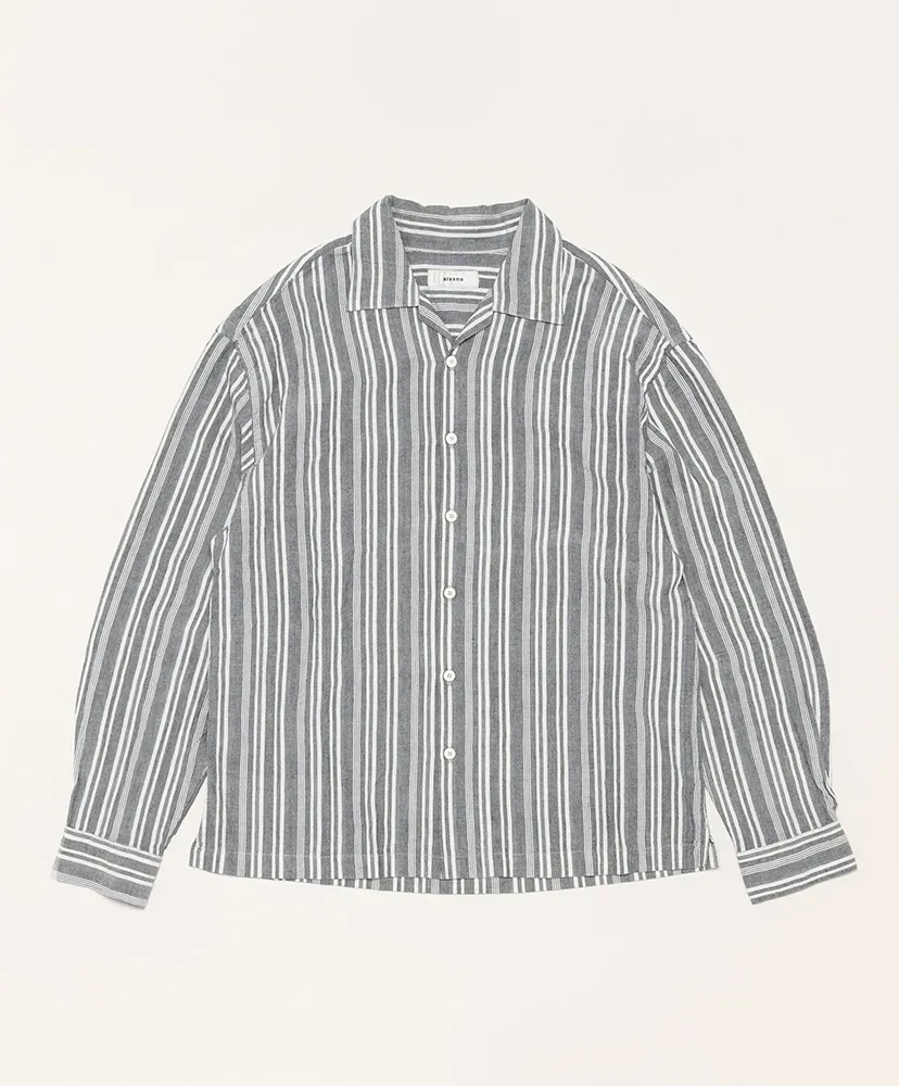 Natural Dyeing Handspun Open Collar Shirts