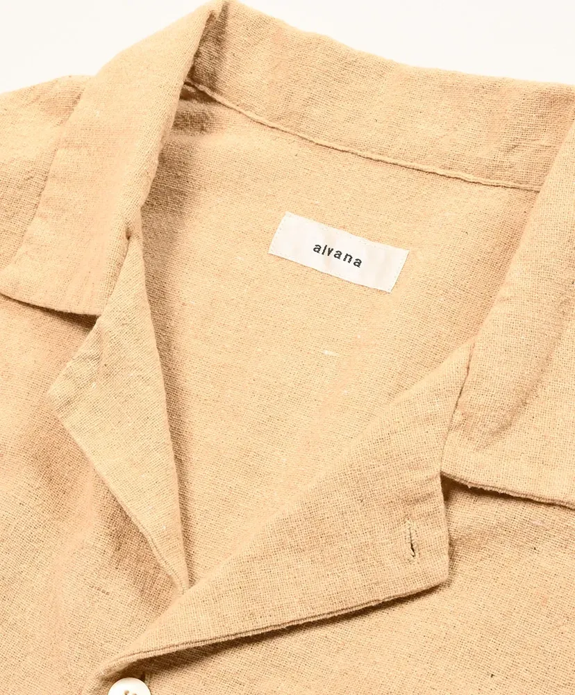 Handspun Open Collar Shirts